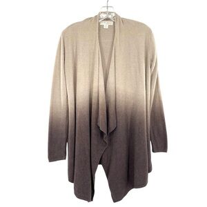 Barefoot Dreams Cozychic Lite Ombre Cardigan Sweater Calypso Wrap Bamboo